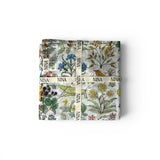 100% Organic Cotton Muslin - Apothecary's Garden (V&A)