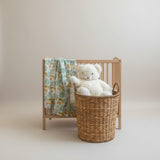 Organic Cotton Muslin (Lioness Amongst The Palms)
