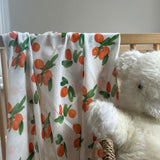 100% Organic Cotton Muslin (Clementines of Barcelona)