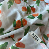 100% Organic Cotton Muslin (Clementines of Barcelona)