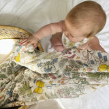 100% Organic Cotton Muslin - Apothecary's Garden (V&A)