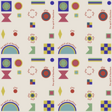 100% Organic Cotton Muslin - Bauhaus Play