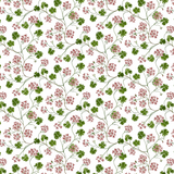 100% Organic Cotton Muslin - Geraniums