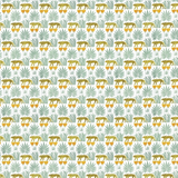 Organic Cotton Muslin (Lioness Amongst The Palms)