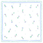 Organic Flowers Printed Muslin