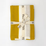 Yellow Stripes Baby Blanket