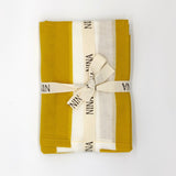 Yellow Stripes Baby Blanket